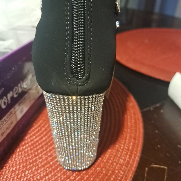 Black Suede Heels - Picture 3 of 6